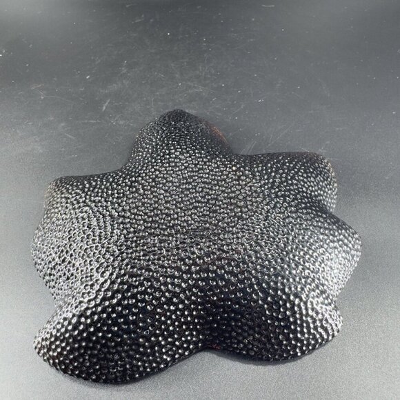 1990s Hallmark Deep Brown Glass Maple Leaf Votive Tea Candle Holder Single VTG - Picture 13 of 15